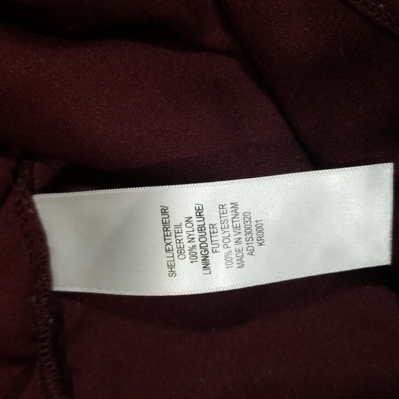 ADRIANNA PAPELL Brown Wide Neckline Off Shoulder Flare Sleeve Lace Shirt Top - Picture 9 of 14